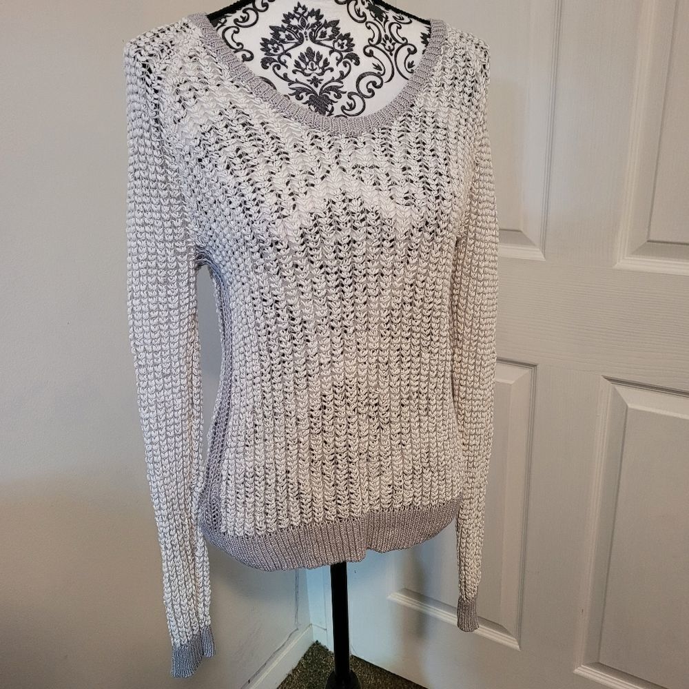 Lou &‎ Grey open knit scoop neck sweater